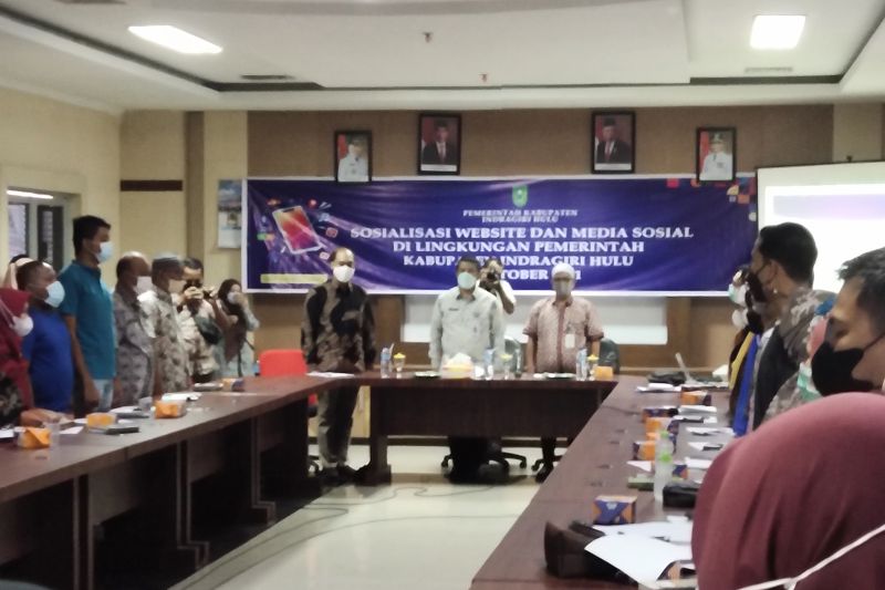 Kominfo Inhu minta OPD hati-hati saat unggah publikasi program di internet