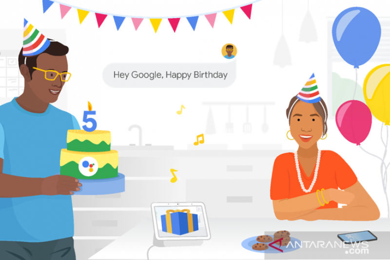 Google Assistant rayakan ulang tahun kelima dengan fitur baru