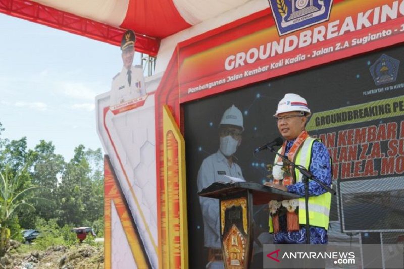 Pemkot Kendari bangun ruas jalan baru sepanjang 4,1 KM