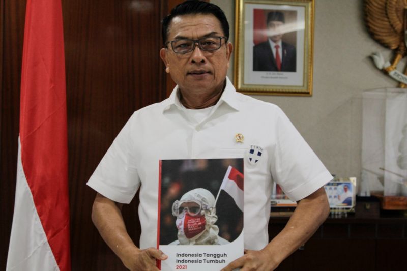 Pemerintah luncurkan Laporan Kinerja Pemerintahan Jokowi 2021