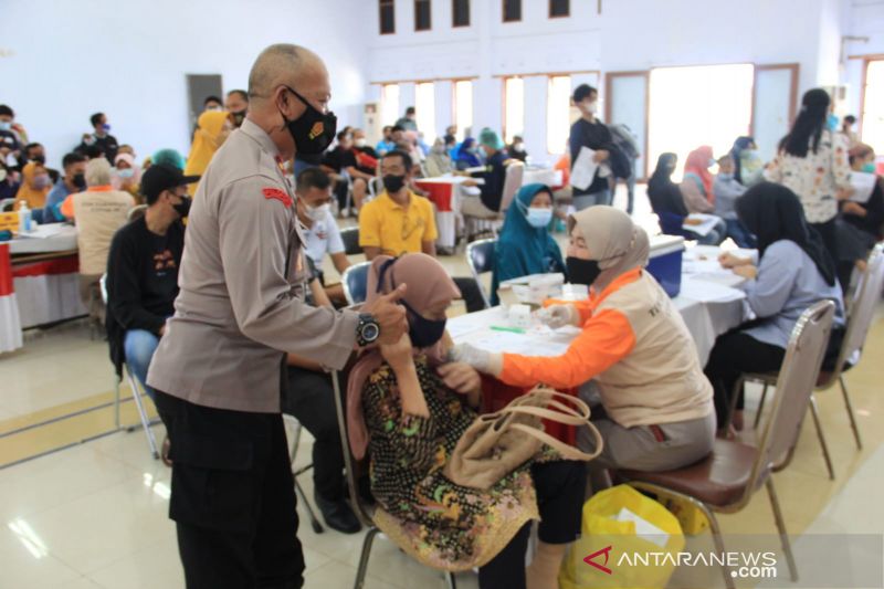 Polres Sukabumi Kota sasar lansia untuk divaksinasi COVID-19