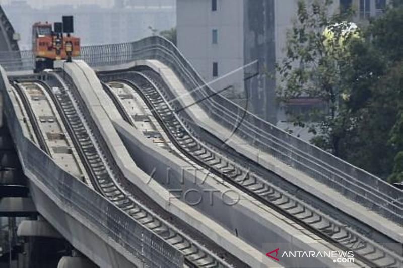 Progres Pembangunan LRT Jabodebek