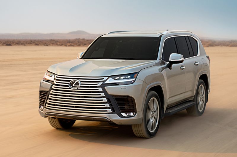 SUV Lexus LX terbaru lebih enteng 200kg