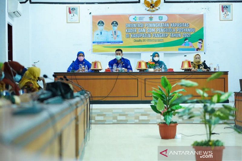 Pemkab Pangkep gelar peningkatan kapasitas kader dan SDM pengelola Posyandu