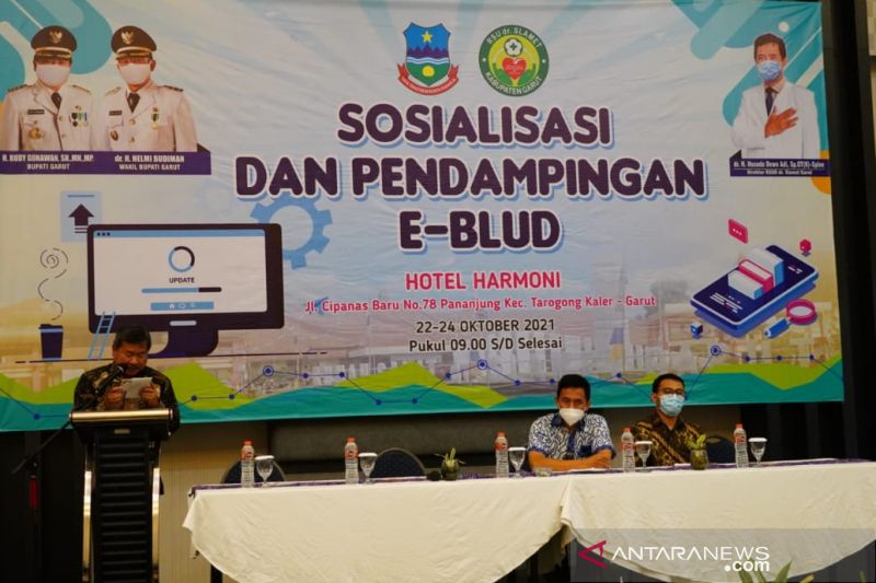 Bupati dukung penerapan e-BLUD di RSUD Garut untuk awasi keuangan