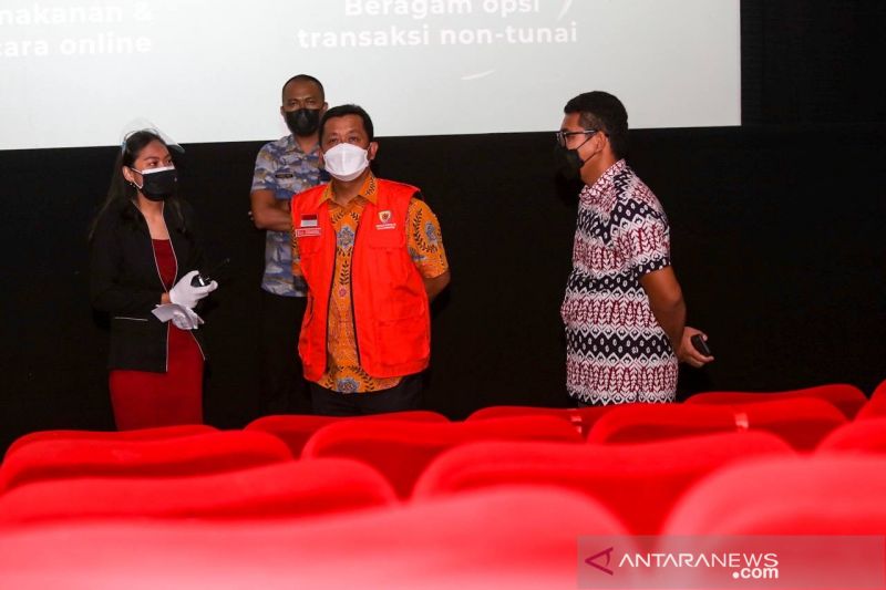 Pemkot Bandung izinkan kapasitas bioskop 70 persen