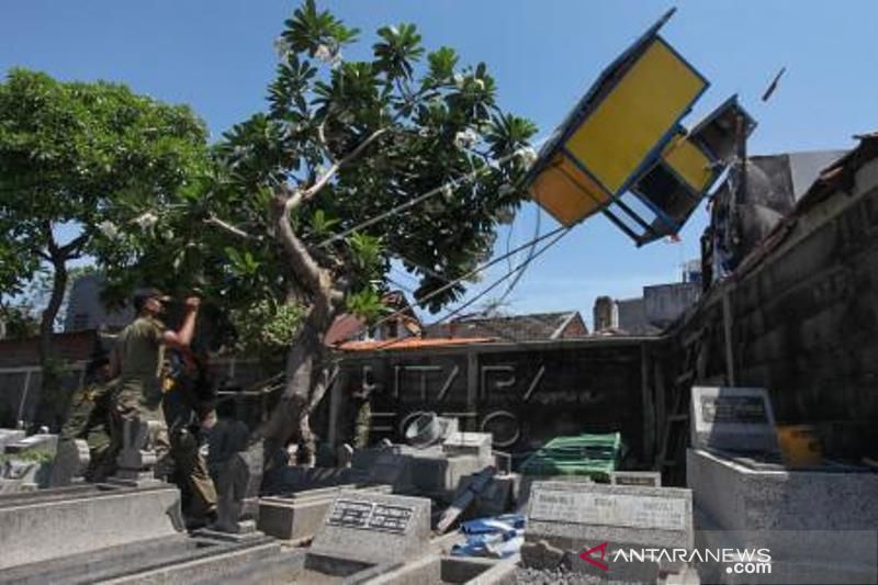 Pembongkaran Kandang Burung Merpati Aduan