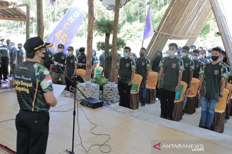 Relawan DHC 45 Padang Batung dan Loksado dikukuhkan
