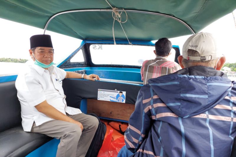 Walau daerah perairan tidak menyorutkan anggota DPRD Kalsel laksanakan reses