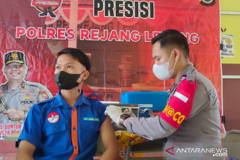 Polres Rejang Lebong gelar vaksinasi massal sasar siswa SMK