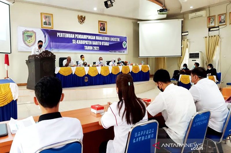 Dinkes Barut gelar pertemuan pendampingan manajemen logistik obat