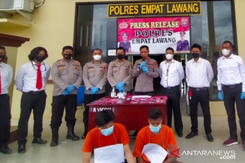 Seorang oknum polisi di Empat Lawang terjaring operasi sergap narkoba