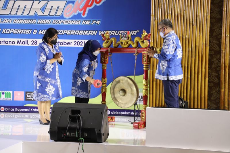 Bupati Sleman: Koperasi dan UMKM Expo bantu bangkitkan ekonomi