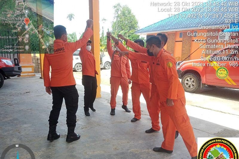 Basarnas Nias cari Lansia hilang di Sungai Muzoi