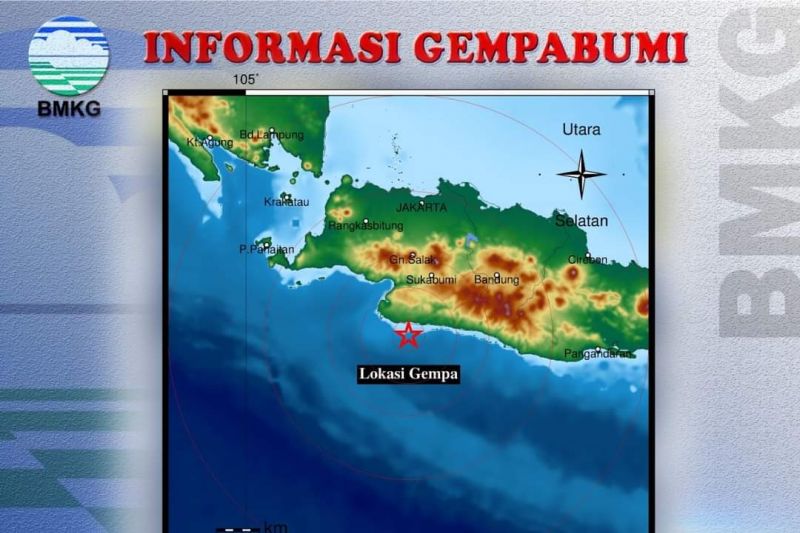 Belum ada laporan kerusakan akibat gempa magnitudo 4,2 Sukabumi