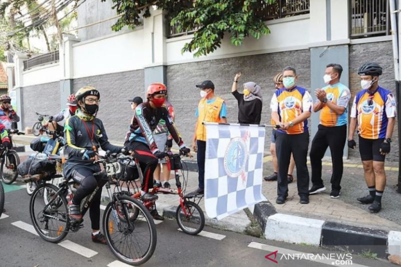 KSI berharap tur sepeda Jakarta-Karawang meluas ke daerah lain