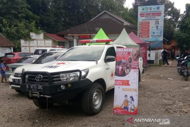 PMI pinjamkan kendaraan khusus bantu percepatan vaksinasi COVID-19 di Cianjur