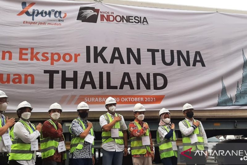 BNI bersama MadeinIndonesia.com fasilitasi ekspor tuna beku ke Thailand