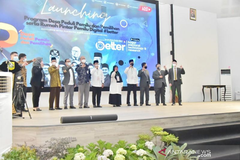 KPU Kabupaten Bogor luncurkan 