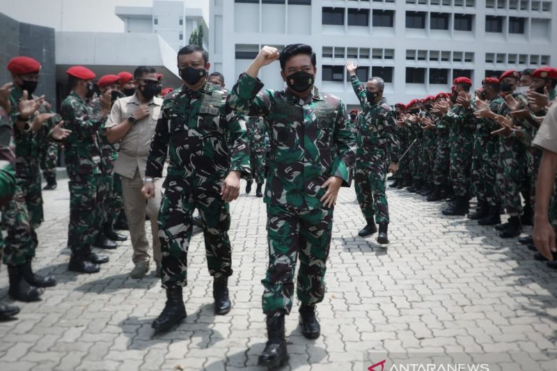 Panglima TNI berpesan ke Koopsgabsus untuk terus semangat jaga keutuhan NKRI