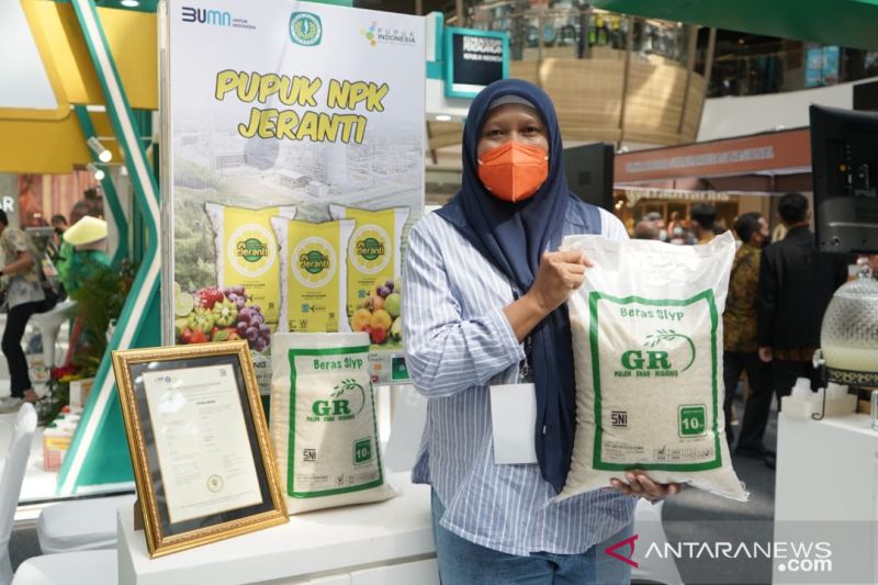 Pelaku UMKM binaan Pupuk Kujang hasilkan beras berstandar SNI