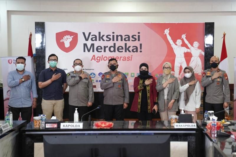 Vaksinasi Merdeka capai 70 persen warga penyangga DKI Jakarta