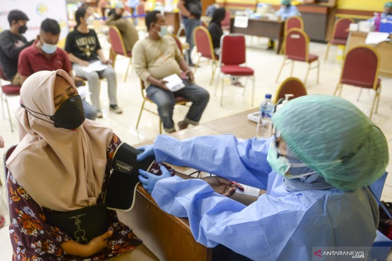 84,16 juta penduduk Indonesia dapat vaksinasi dosis lengkap