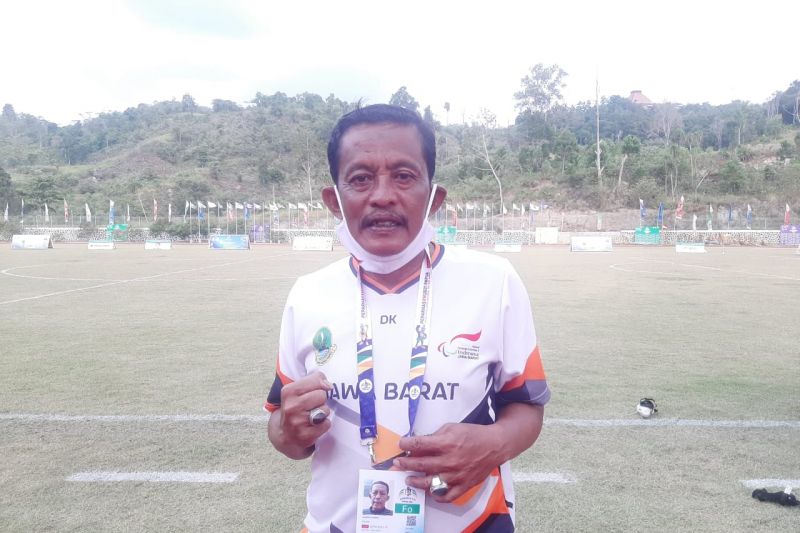 Pelatih sepak bola CP Jabar syukuri raihan medali perunggu Peparnas Papua
