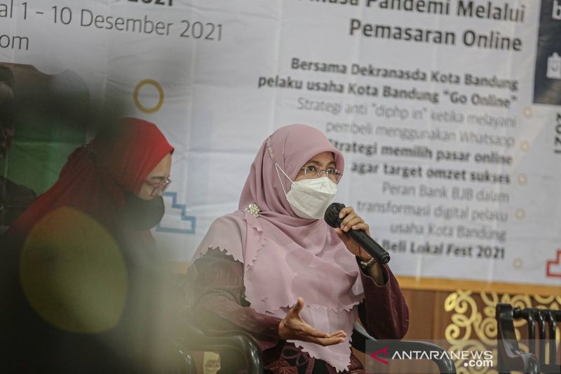Dekranasda Bandung dongkrak ekonomi lewat pameran daring 150 UMKM