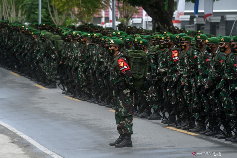 PELEPASAN PASUKAN PENGAMANAN PERBATASAN RI-PNG