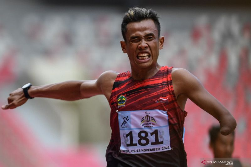 Atlet Jabar pecahkan rekornas para-atletik Peparnas Papua