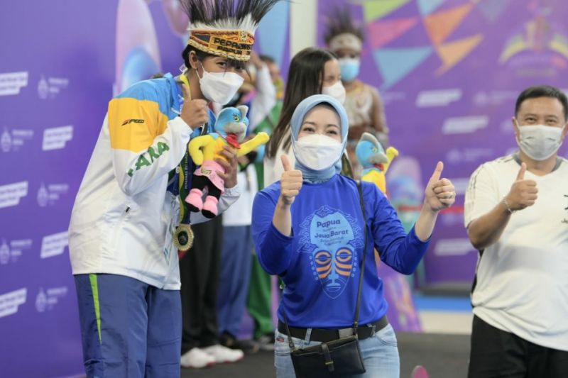 Atalia Kamil bangga atlet pararenang Jawa Barat pecahkan rekor nasional