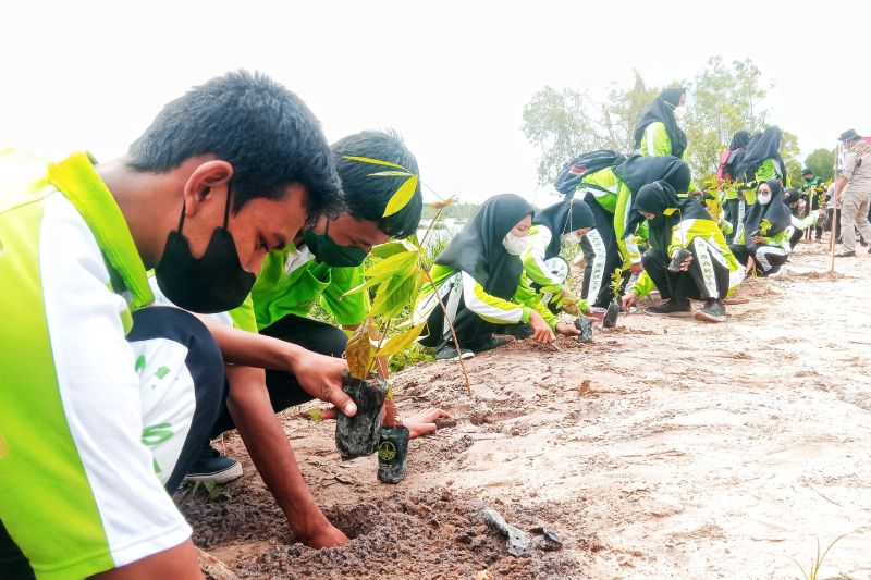 Polsek Pasir Sakti Peduli Lingkungan