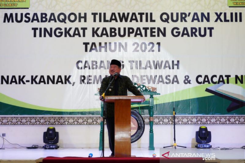 Bupati harap MTQ tingkat Kabupaten Garut lahirkan banyak penghafal Al Quran