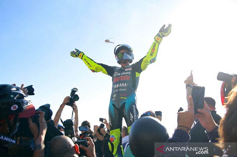 Valentino Rossi dilantik masuk 'Hall of Fame MotoGP'