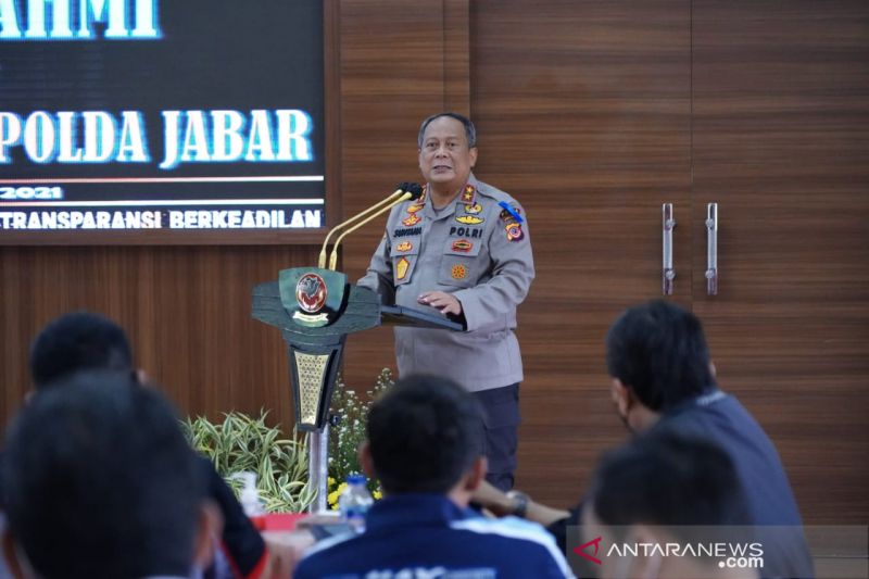 Kapolda Jabar pastikan tak ada razia hingga penilangan saat Operasi Zebra 2021