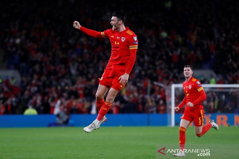 Wales raih tiket playoff setelah tahan imbang Belgia