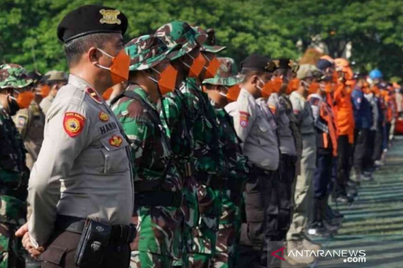 Kabupaten Bekasi menggelar apel siaga bencana