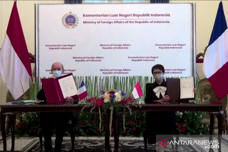 Indonesia-Prancis teken rencana aksi strategis 2022-2027 - ANTARA News