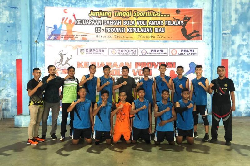 Tim Voli Lingga lolos ke putaran final Kejurda Kepri 2021