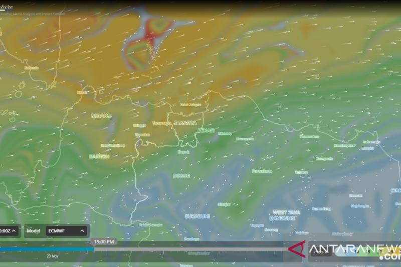 Sebagian wilayah Indonesia diprediksi berawan