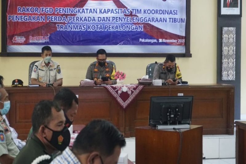 Polres Pekalongan Kota mendukung penegakan perda pro justitia