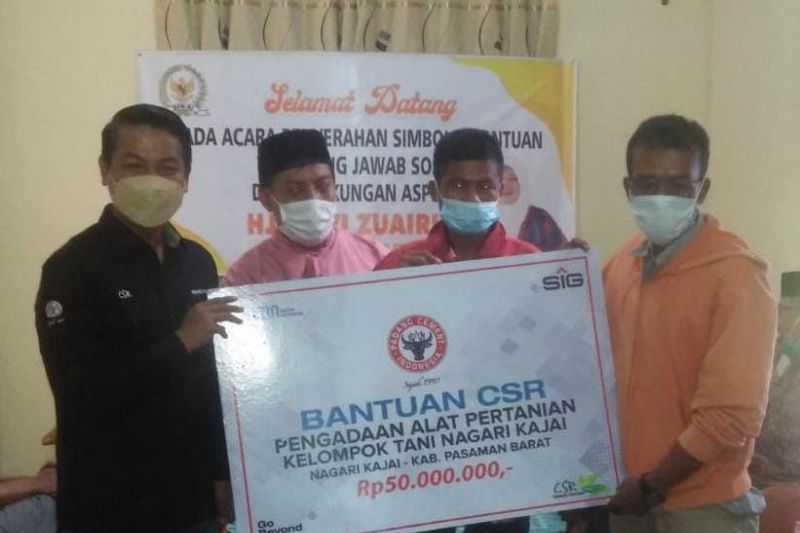 Legislator salurkan bantuan CSR PT Semen Padang ke masyatakat Pasaman Barat dan Pasaman
