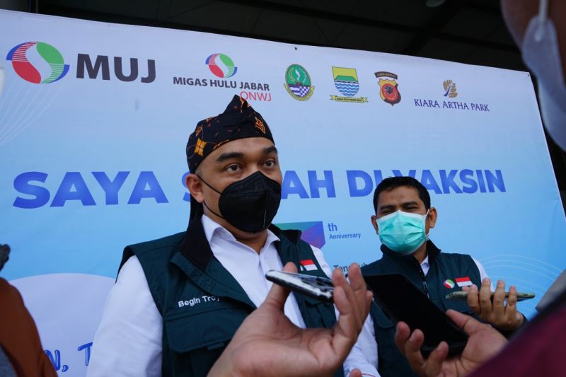 PT MUJ bantu Jawa Barat percepat capaian kekebalan kelompok
