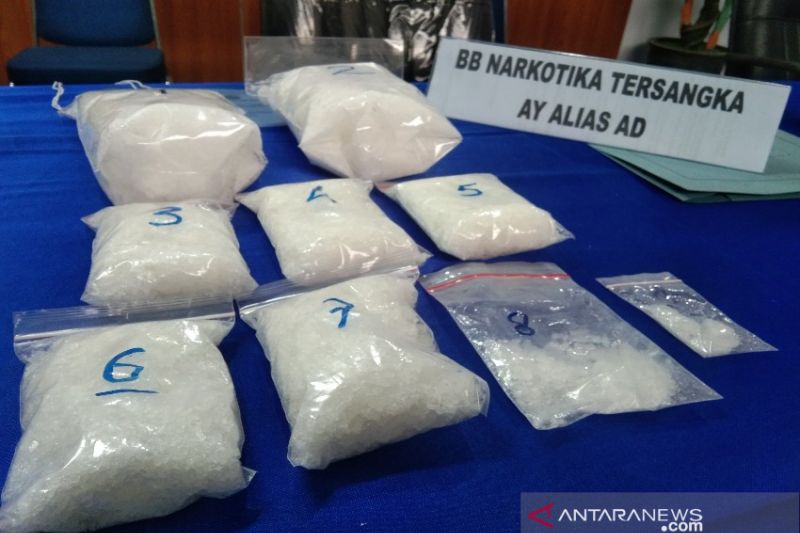 Hingga November 2021, BNN Sultra ungkap 7 kilogram sabu-sabu