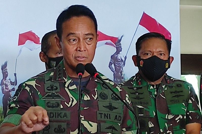 Jenderal Andika akan telusuri penghentian kasus dugaan korupsi Helikopter AW