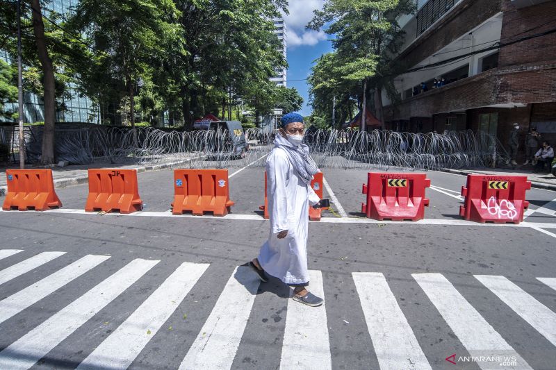 Polda Metro Buka Penyekatan Di Bundaran Patung Kuda Dan Monas - Antara News