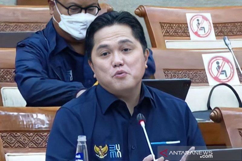 Di DPR, Erick Thohir paparkan rencana akan lakukan penawaran saham sejumlah BUMN