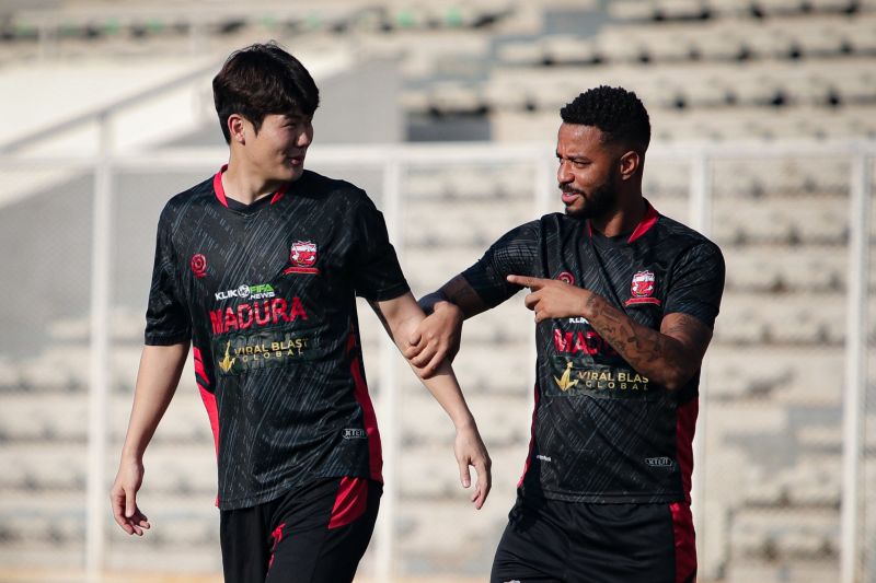 Kim Jin-sung dari Madura United sudah bisa dimainkan hadapi Persib Bandung
