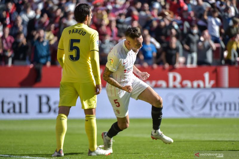 Kalahkan Villarreal, Sevilla tempel Real Madrid